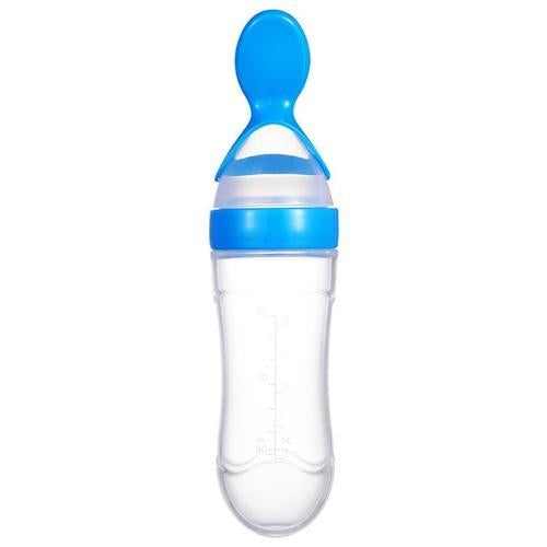 Magic Baby Food Bottle Blue