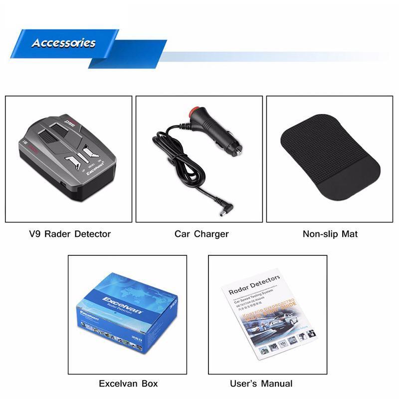 Led Radar Detector - Car Speed Testing System (Buy 3 Get 1 Free)