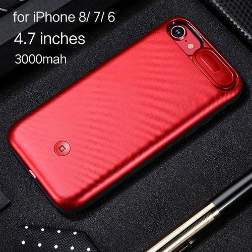 Chargercases For Iphones Iphone 8/7/6 / Red