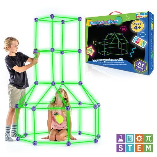 Fun Forts Glow In The Dark (50% Off Today) - Almost Sold Out!