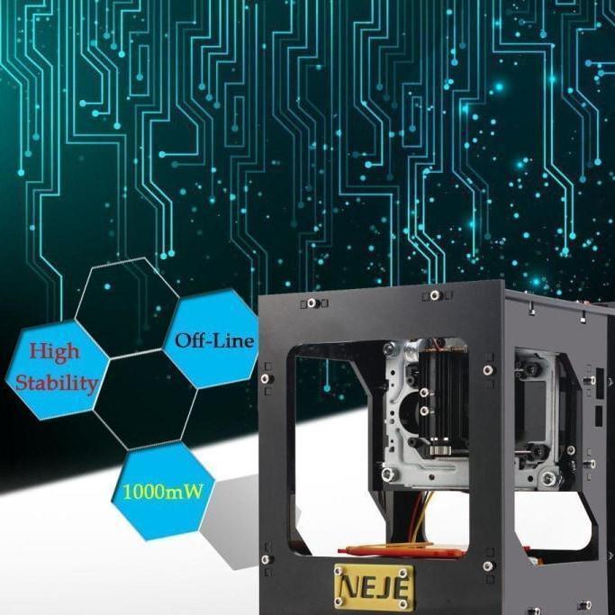 High Speed Laser Engraver With Protective Glasses