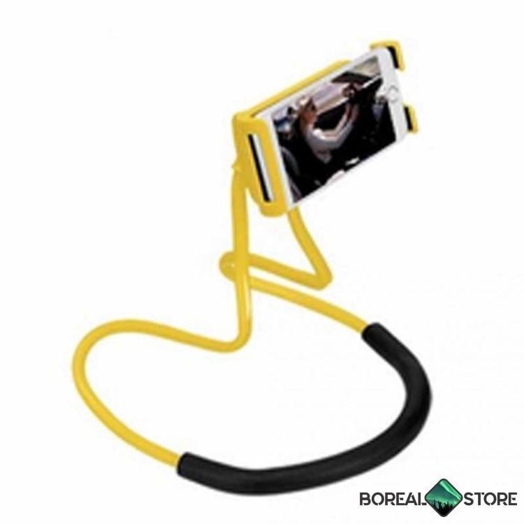 Lazy Neck Phone Holder Yellow