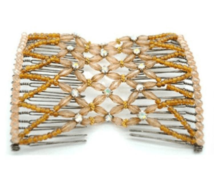 Magic Elastic Hair Comb Gold