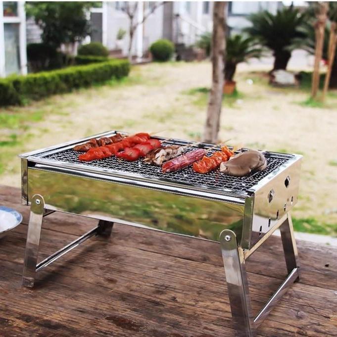Portable Stainless Steel Charcoal Outdoor Grill