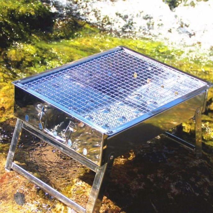 Portable Stainless Steel Charcoal Outdoor Grill