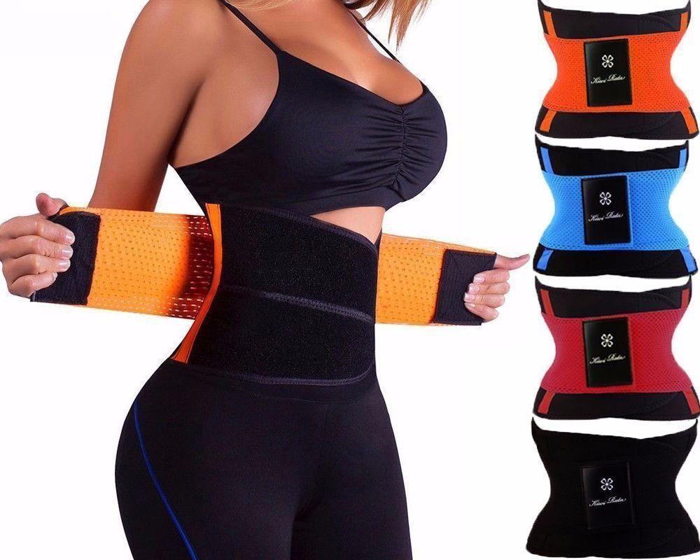 Waist Trainer Belt Black / L