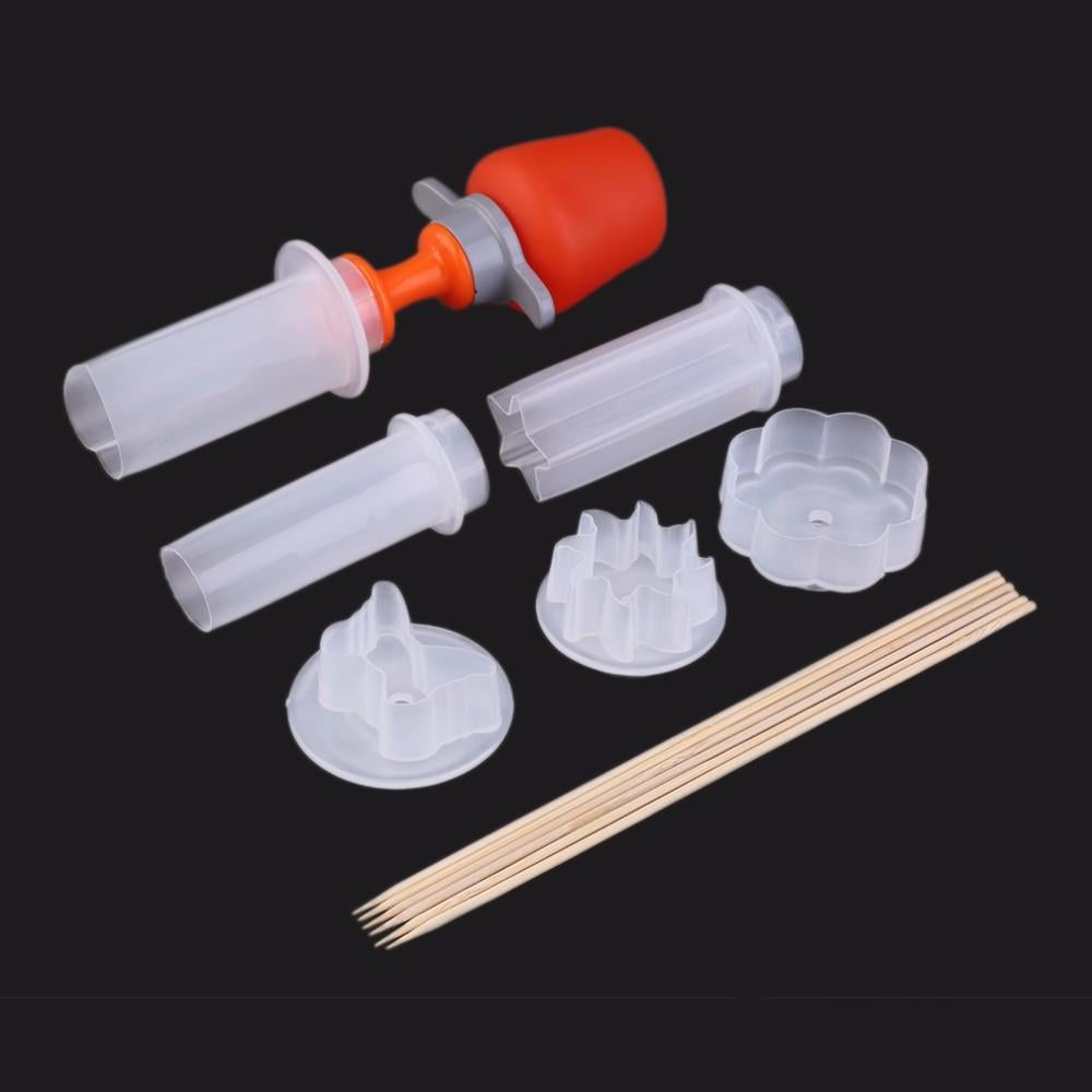 Push & Pop Fruit Vegetable Shaper Cutter