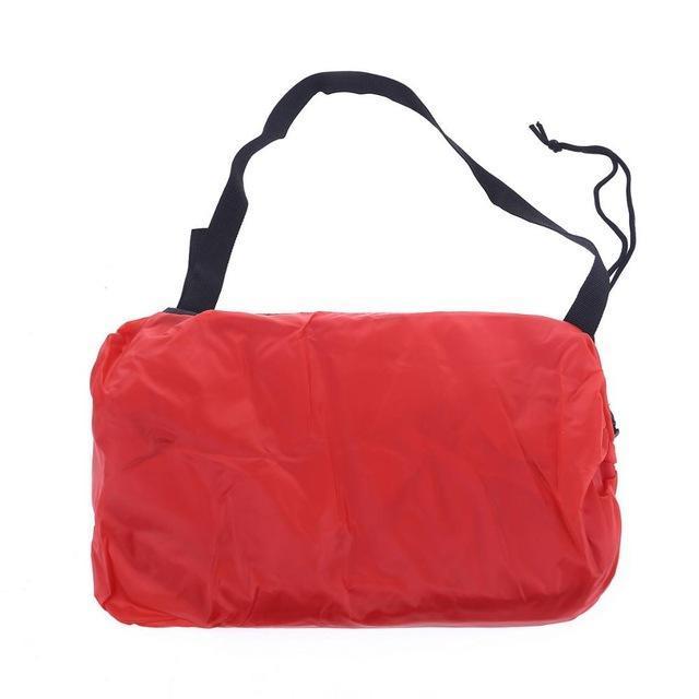 Inflatable Airbed Hammock Red