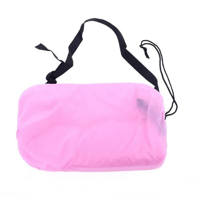 Inflatable Airbed Hammock Pink
