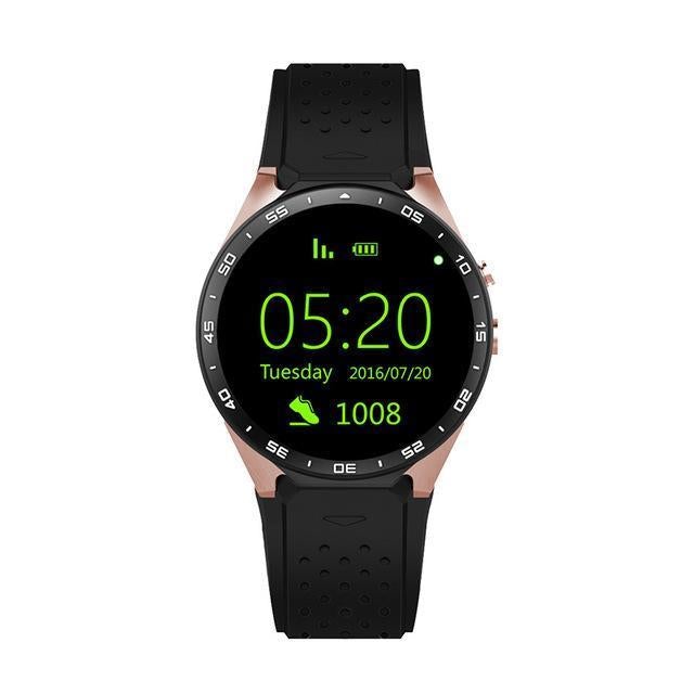Best Rated Mtk 2018 Smartfit Gps Smartwatch For Android And Iphone Gold Black