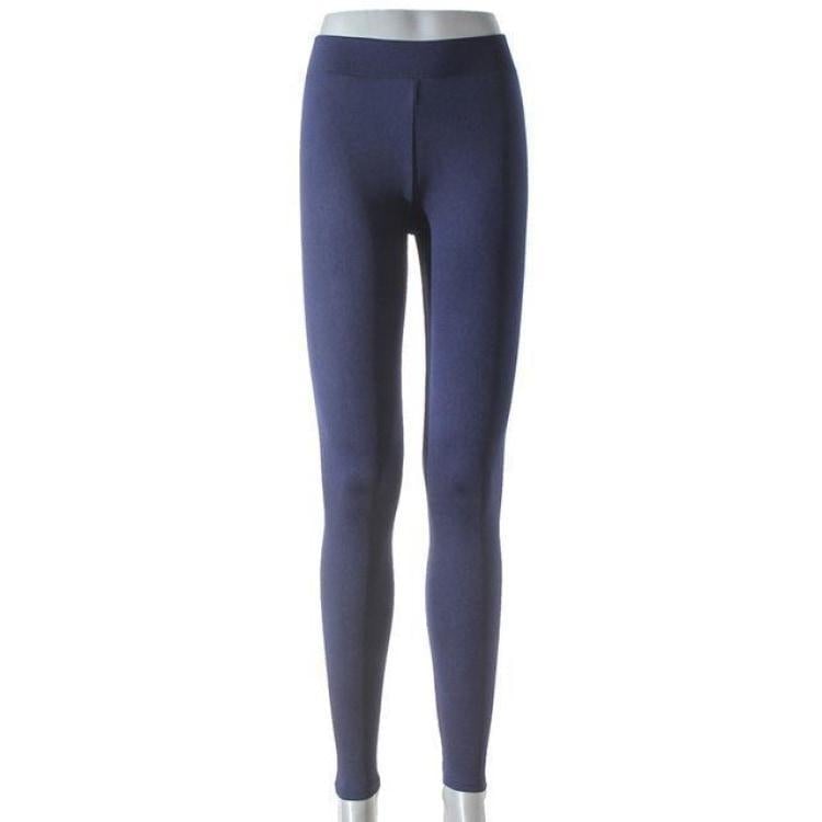 Push-Up Leggings Navy Blue / S