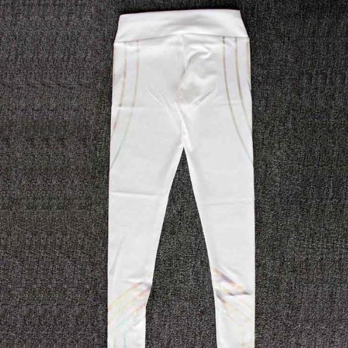 Rainbow Reflective Leggings White / L
