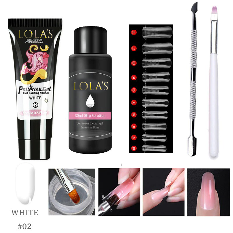 Lola's Polygel Nails Kit 2023 (BUY 2 + FREE SHIPPING)