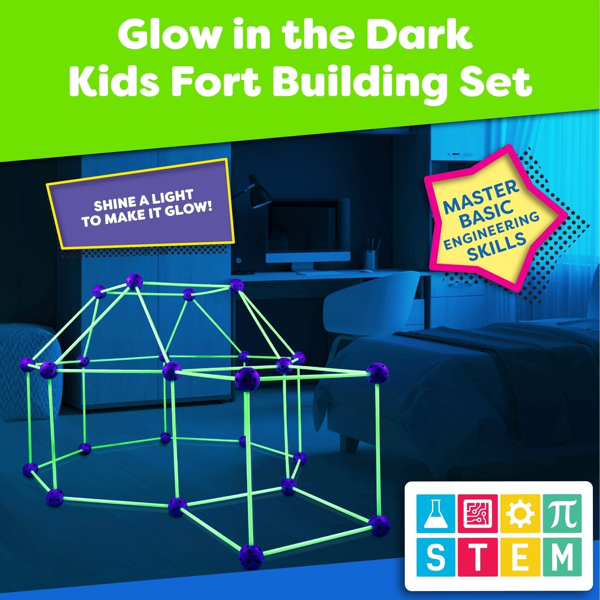 Fun Forts Glow In The Dark (50% Off Today) - Almost Sold Out!