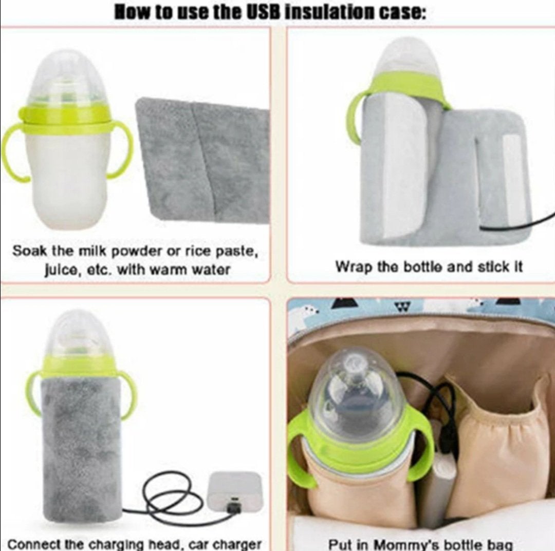 Portable Usb Baby Bottle Warmer (50% Discount Today)