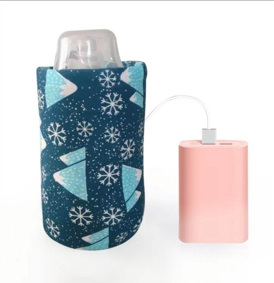 Portable Usb Baby Bottle Warmer (50% Discount Today) Snowflake