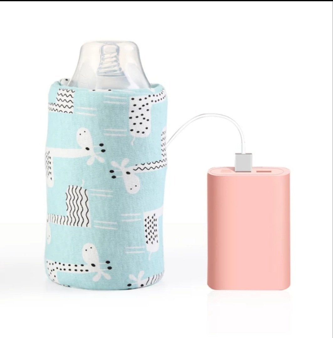 Portable Usb Baby Bottle Warmer (50% Discount Today) Giraffe