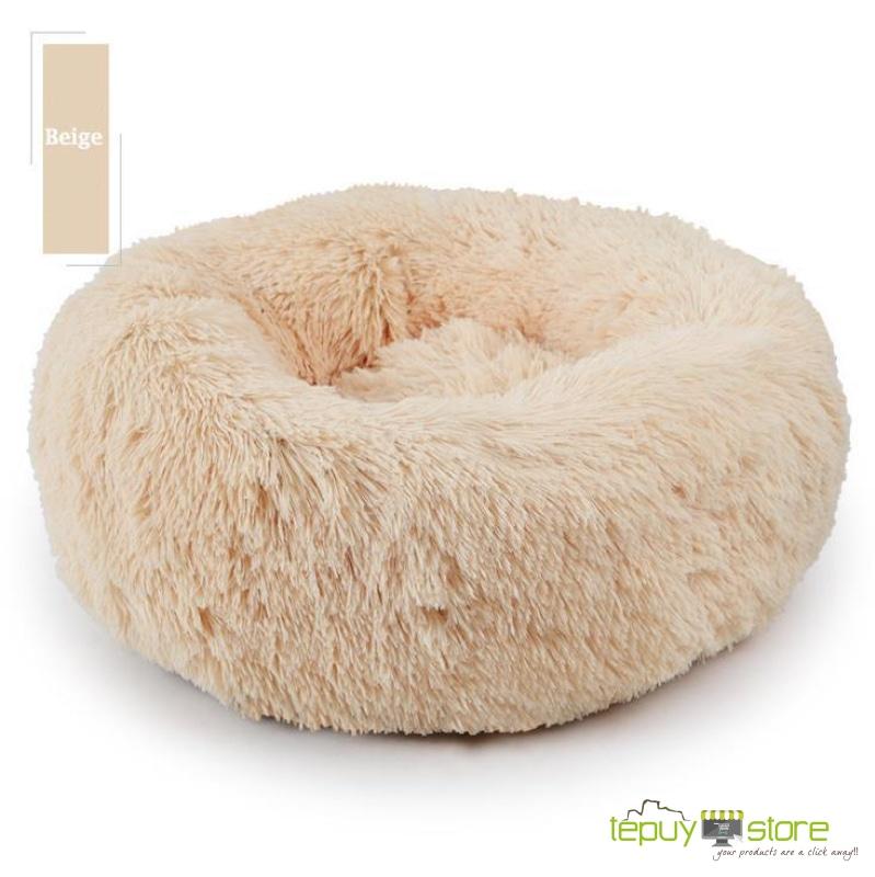 New Super Soft Pet Bed Beige / S (20)