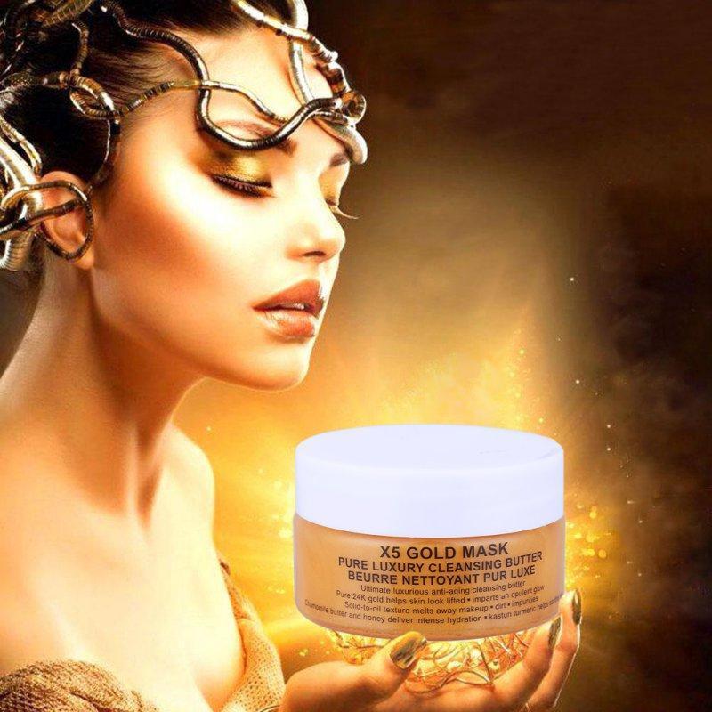 24K Gold Mask Collagen Face