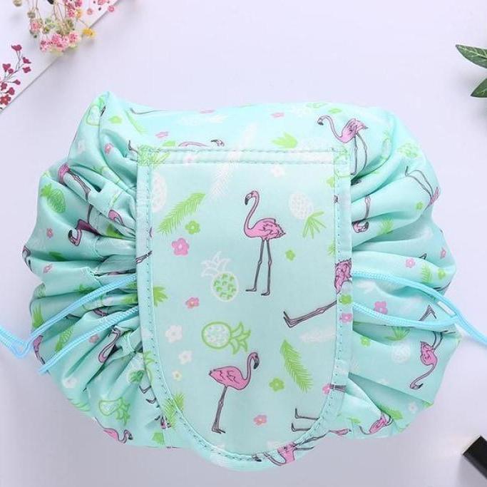 Crazy Combo Lazy Drawstring Quick Makeup Bag ( One Of Each Color X10Bags ) Beauty