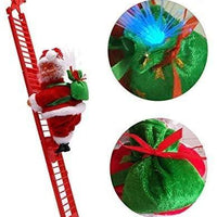 Electric Climbing Santa Red