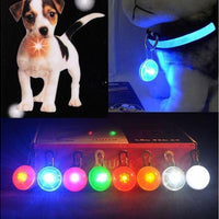 Flashing Led Dog Collar Pendant Clip Light