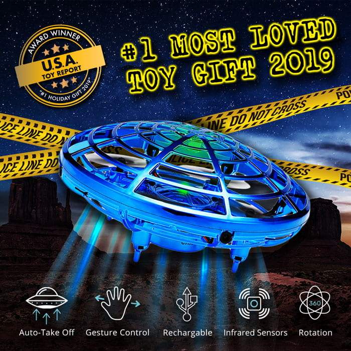 Airtime Hand-Controlled Flying Mini-Drone - (50% Off Today)