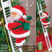 Electric Climbing Santa