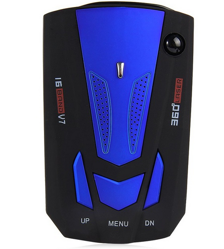 Radar Detector - No More Speeding Tickets! Blue / 1 Radar (40% Off)