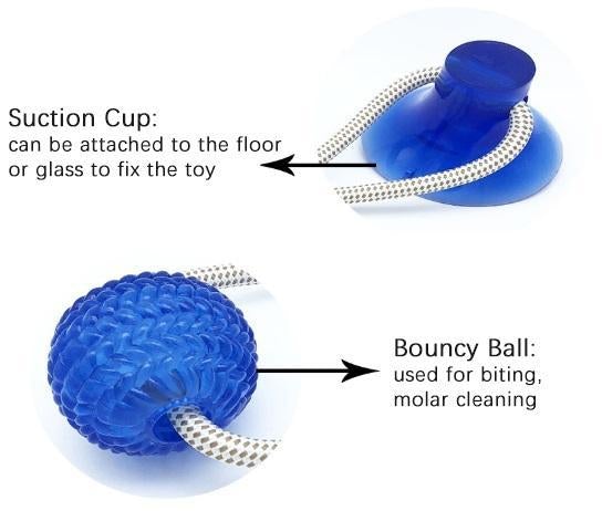 Multifunction Pet Molar Bite Toy