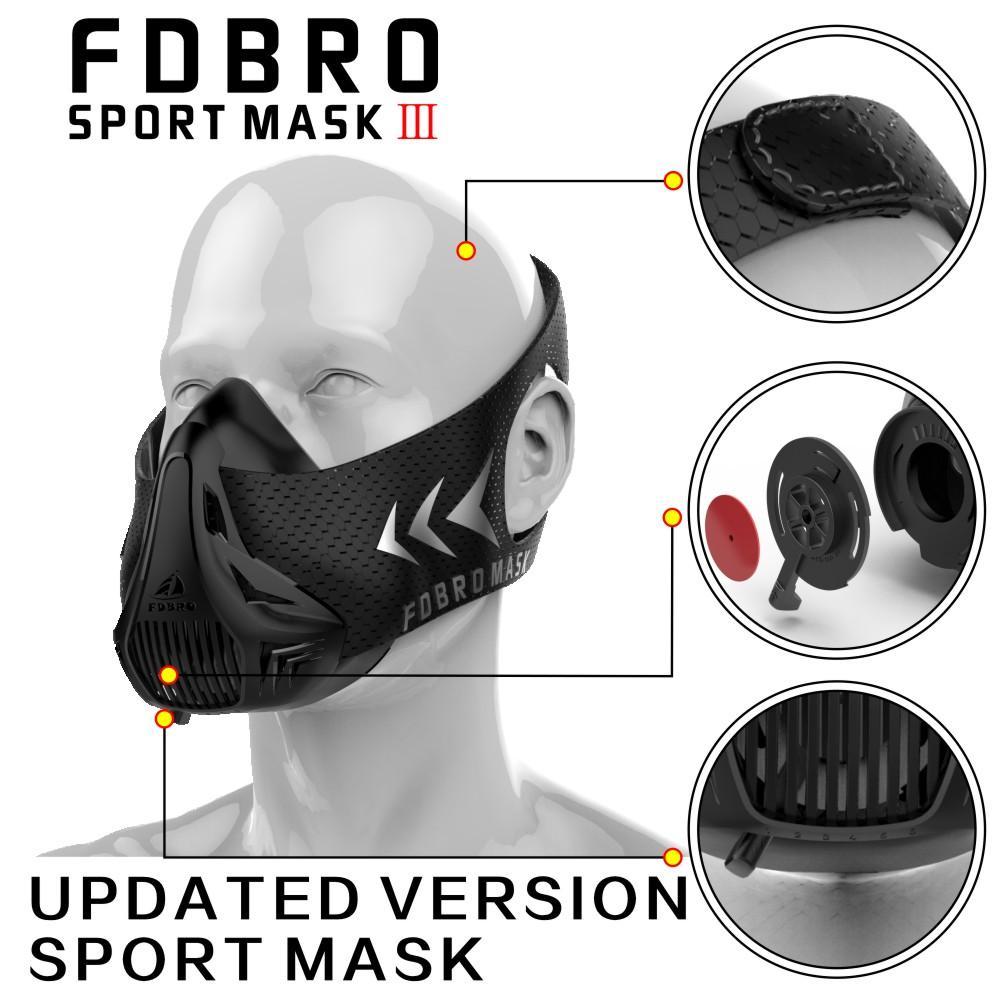 High Altitude Training Mask