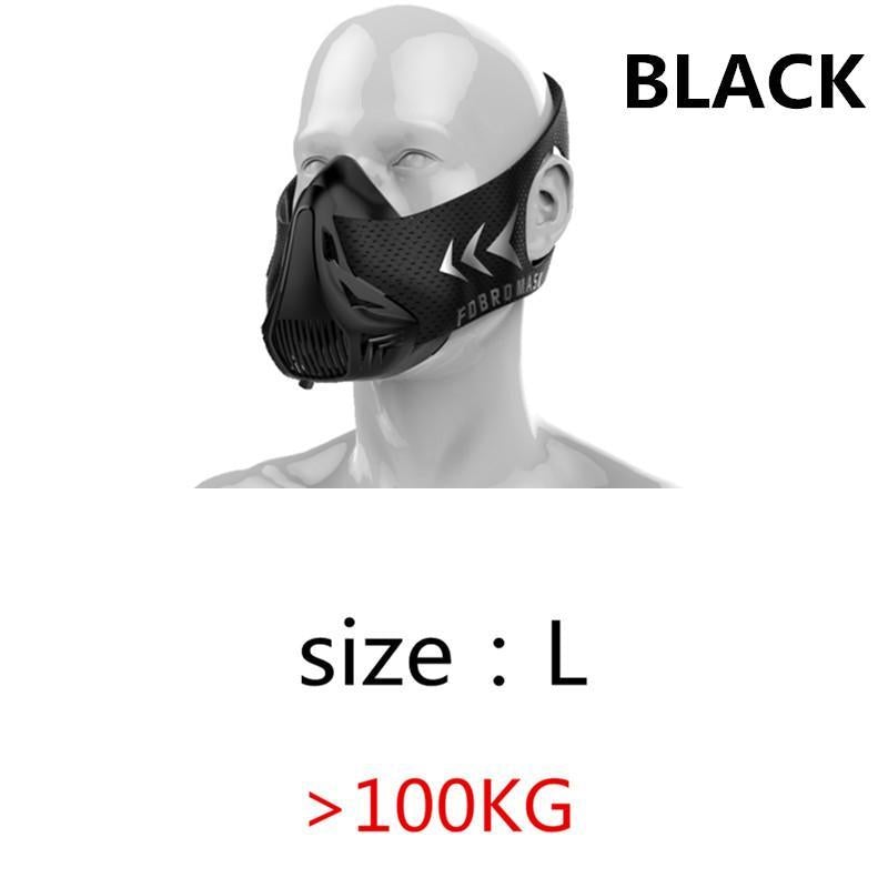 High Altitude Training Mask Black / L