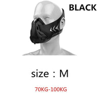 High Altitude Training Mask Black / M