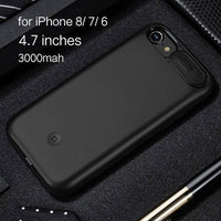 Chargercases For Iphones Iphone 8/7/6 / Black
