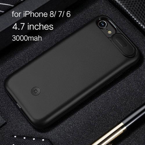 Chargercases For Iphones Iphone 8/7/6 / Black