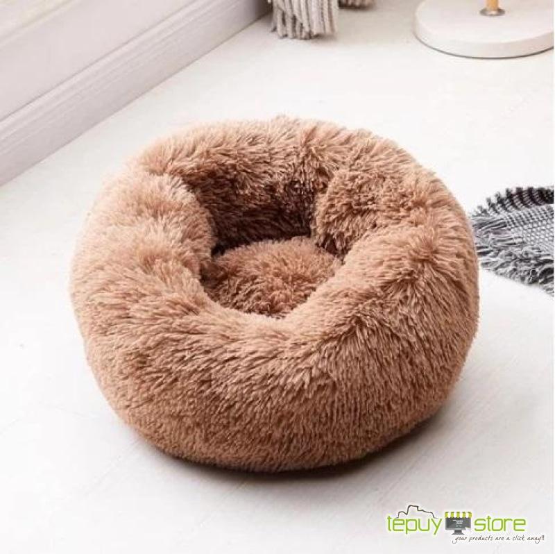 New Super Soft Pet Bed Brown / S (20)