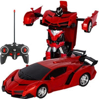 Transformer Rc Toy Car (Today 65% Off Holiday Promotion) Cherbelo Red