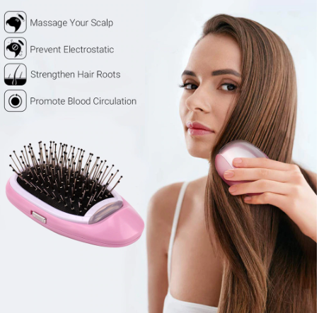 Portable Ionic Hair Brush