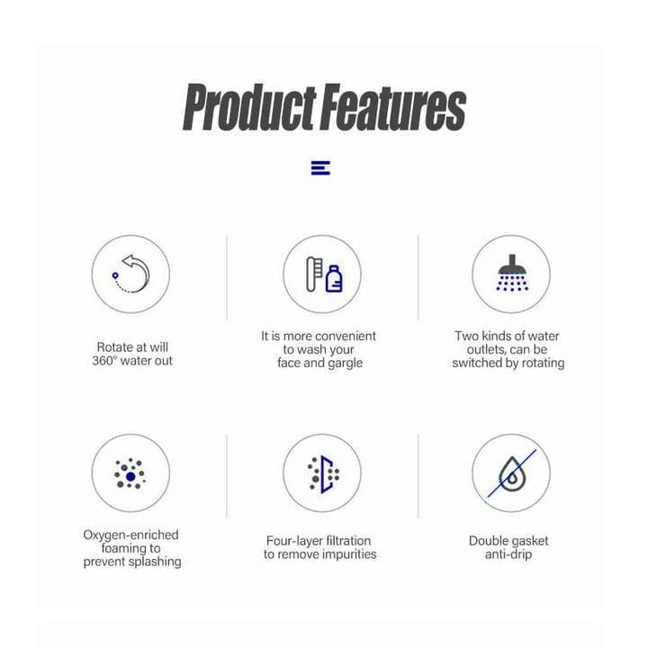 Universal Splash Filter Faucet (Limited Time Promotion - 50% Off)