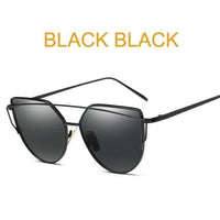 Cats Eye Sunglasses 6627 Black