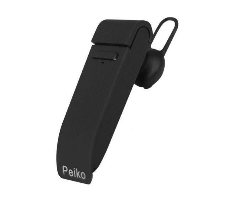 Instant Translator - 16 Languages Black Earphone