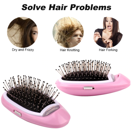 Portable Ionic Hair Brush