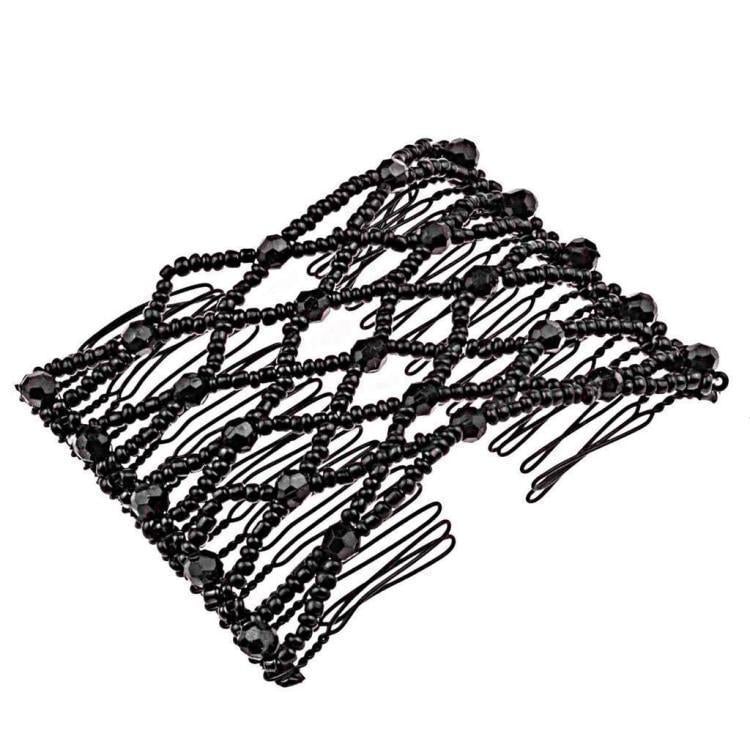 Magic Elastic Hair Comb Black