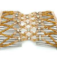 Magic Elastic Hair Comb Gold