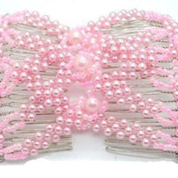 Magic Elastic Hair Comb Pink