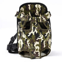Pet Carrier Dog Front Chest Backpack Camouflage / S