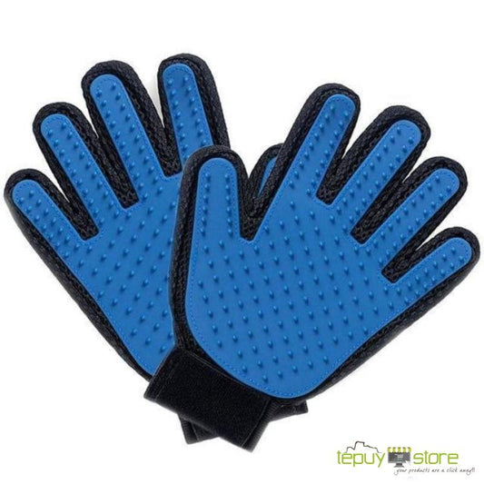 Pet Grooming Deshedding Brush Glove (For Cats/dogs) 1 Right And Left / M