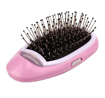 Portable Ionic Hair Brush Pink