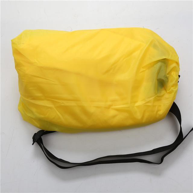 Inflatable Airbed Hammock Yellow