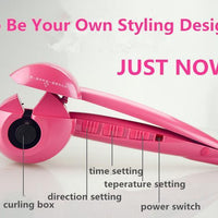 Automatic Steam Hair Curler